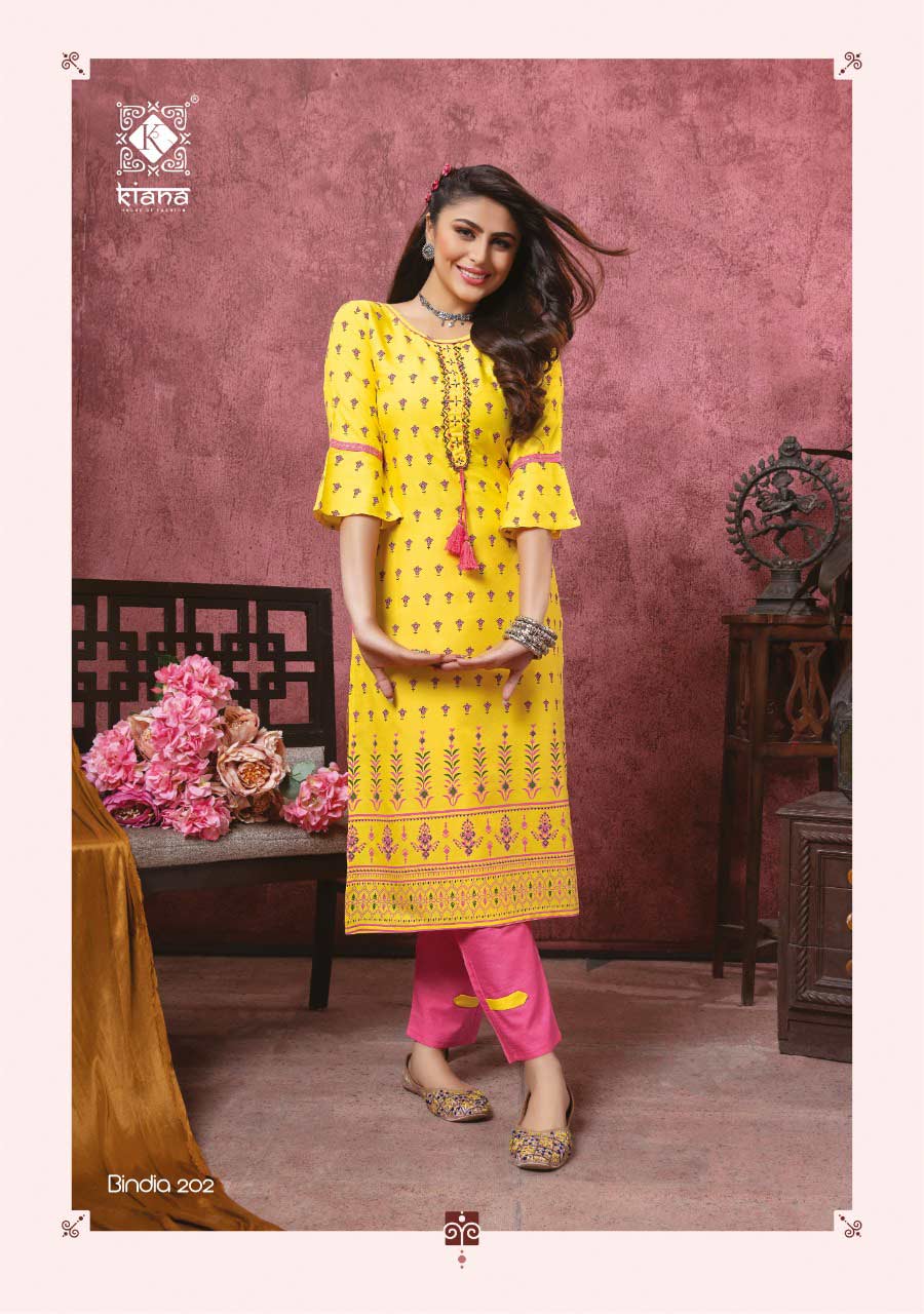 Bindia Cotton Kurti Catalogue Set Wholeseller Bindia Cotton Kurti Catalogue Set Wholeseller